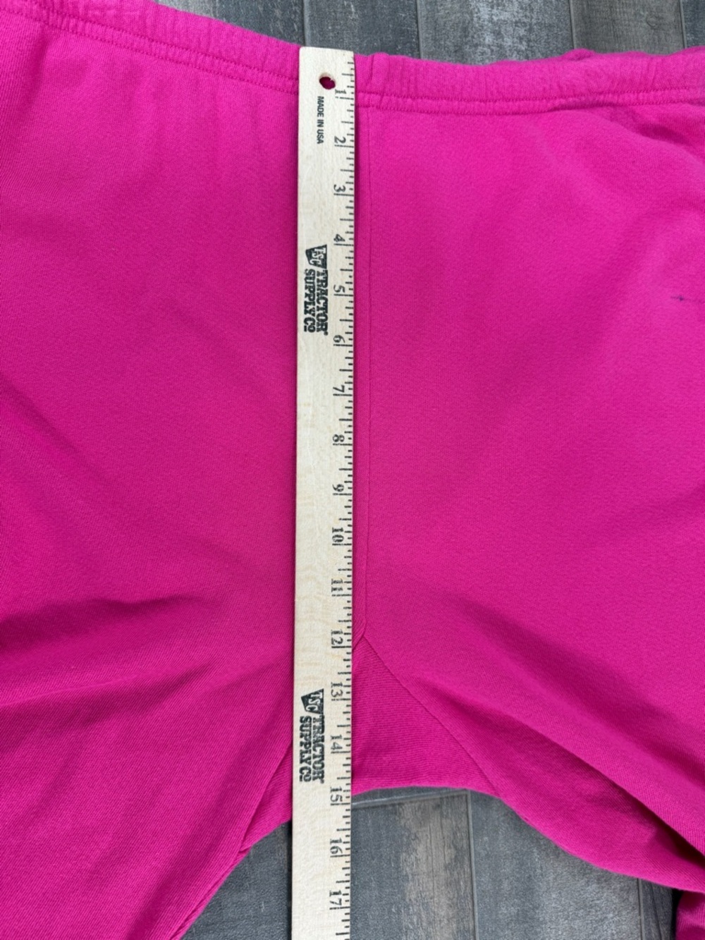 NEW The GREAT. Fuchsia Drawstring Sweatpants Pants - Picture 10 of 13